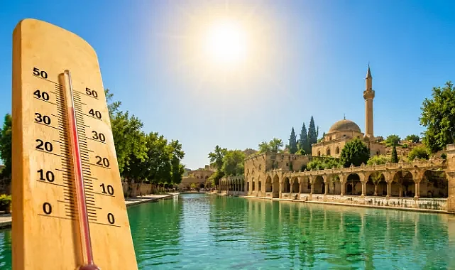 Ve başladı! Şanlıurfa'yı sıcak günler bekliyor!