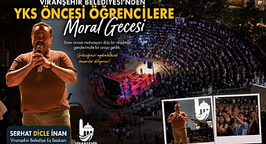 Viranşehir Belediyesi’nden YKS Öncesi Öğrencilere Moral Gecesi