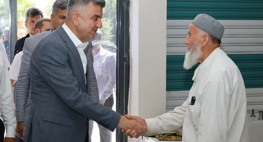 AK Parti İl Başkanı Günbegi Akçakale'de Gönül Ziyaretleri Gerçekleştirdi
