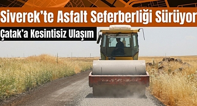 Büyükşehir'den Siverek Kırsalında 13 Kilometrelik Asfalt Atağı