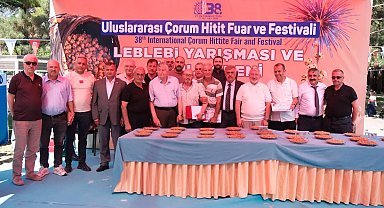 Çorum'un en iyi leblebisi belli oldu