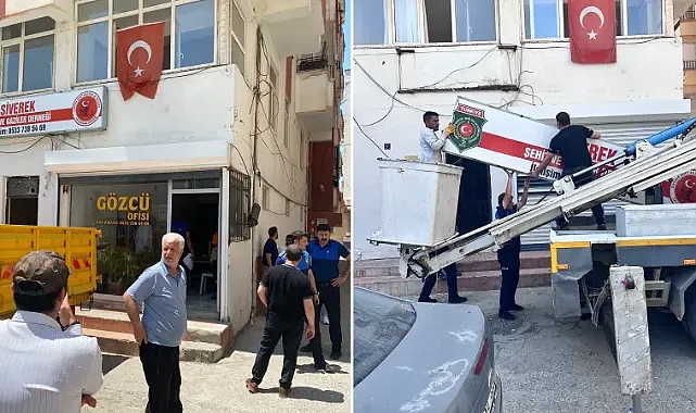Dernek binasının zorla boşaltıldığı iddia edilmişti! Siverek Belediyesi'nden açıklama geldi
