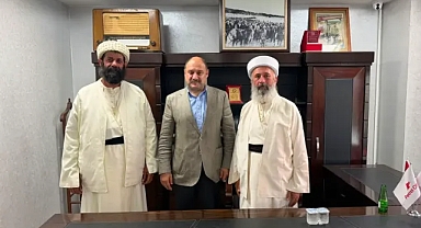 Gülpınar, Ezidi Ruhani Heyeti’yle bir araya geldi