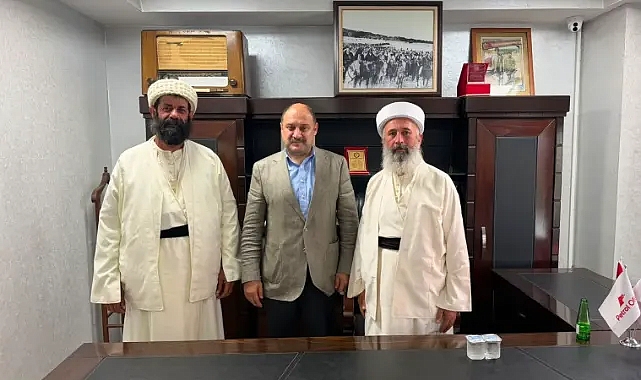 Gülpınar, Ezidi Ruhani Heyeti’yle bir araya geldi