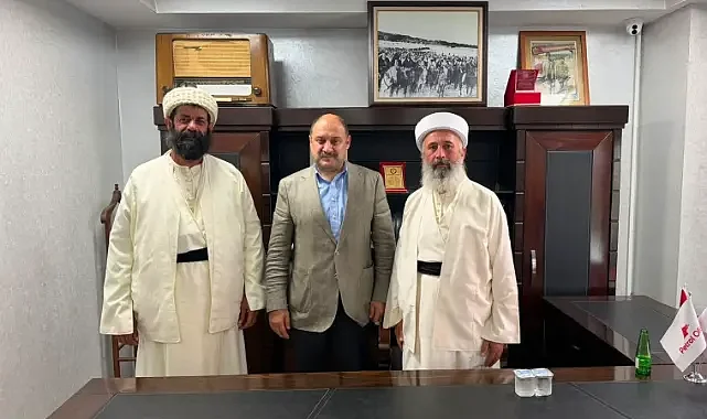 Gülpınar, Ezidi Ruhani Heyeti’yle bir araya geldi