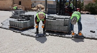 Haliliye’de kırsal mahalleler parke yollarla buluşuyor