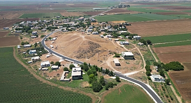 Harran İle Akçakale’yi Birbirine Bağlayan 17 Kilometrelik Grup Yolu Tamamlandı