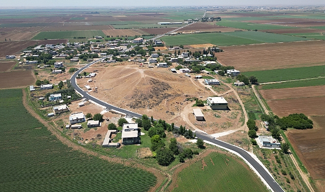 Harran İle Akçakale’yi Birbirine Bağlayan 17 Kilometrelik Grup Yolu Tamamlandı