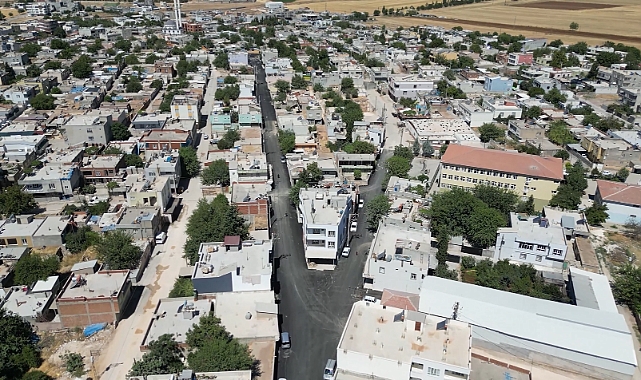 Hilvan'da Yaklaşık 6 Kilometrelik Sıcak Asfalt Çalışması Başladı
