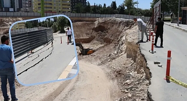 Karaköprü'de GAP Bulvarı'nda yol kapatıldı! Belediyeden trafik açıklaması