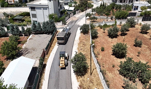 Karaköprü'de yeni yollar hizmete sunuluyor