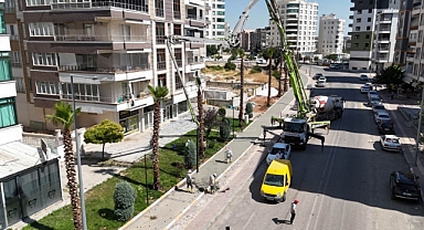 Karaköprü'ye bisiklet yolları kazandırılıyor