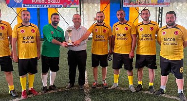 Kars'ta Müftülükler Arası Futbol Turnuvası'nda Şampiyon Kağızman Müftülüğü oldu