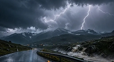 Meteoroloji'den Doğu Anadolu için kuvvetli yağış uyarısı! Sel, dolu ve yıldırım riskine dikkat