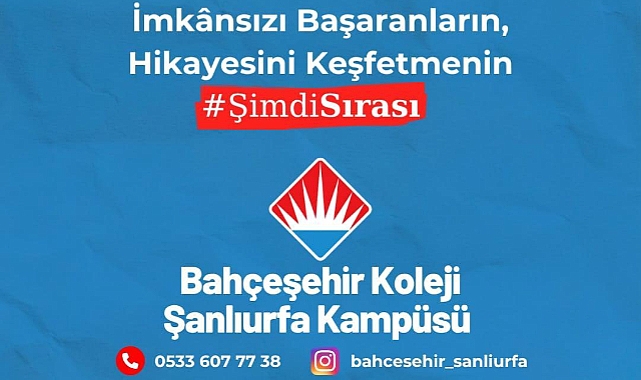 Şanlıurfa Bahçeşehir Koleji, 2026-2027 Eğitim Öğretim Yılına Güçlü Akademik Kadrosuyla Hazır