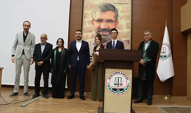 Şanlıurfa Barosu'nda 11 yeni avukat mesleğe adım attı