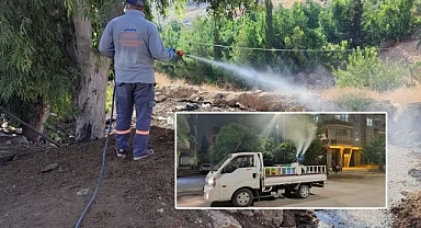 Şanlıurfa Büyükşehir'den sivrisinek ve haşereye karşı yoğun mücadele