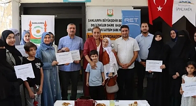 Şanlıurfa'da 437 kişi dil eğitimi programından mezun oldu