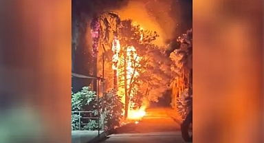 Şanlıurfa'da Araştırma İstasyonunda yangın!