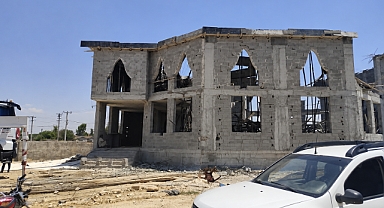 Şanlıurfa'da cami inşaatında göçük: 3 işçi yaralandı