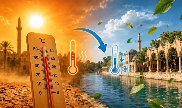 Şanlıurfa'da çöl sıcaklarına hafta sonu molası!