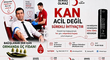 Şanlıurfa’da Dijital Termos Hediyeli Kan Bağışı Seferberliği