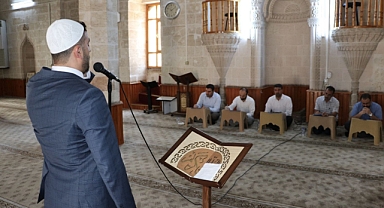 Şanlıurfa'da ezan ve hutbe yarışmalarında il birincileri belli oldu