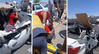 Şanlıurfa’da Otomobil İle Kamyon Çarpıştı: Yaralılar Var