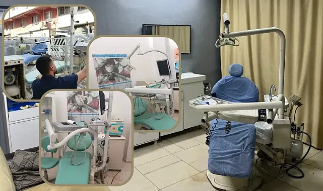 Şanlıurfa'da ruhsatsız diş tedavisi yapan iş yerlerine operasyon