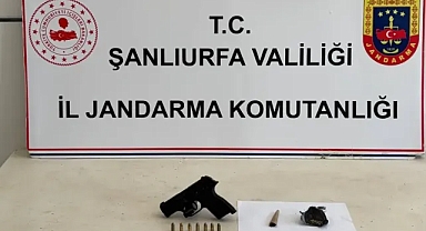Şanlıurfa’nın ilçesinde silah ve uyuşturucu operasyonu