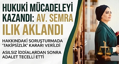 Şanlıurfalı Avukat Semra Ilık İçin Adalet Yerini Buldu! Takipsizlik Kararı Verildi