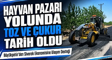 Siverek Hayvan Pazarı Yolu Şimdi Daha Güvenli ve Daha Konforlu