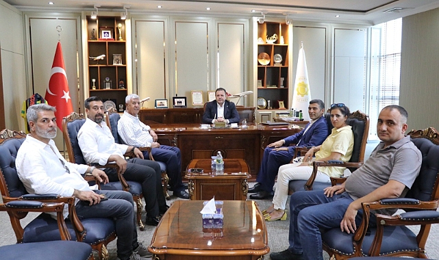 ŞUTSO Başkanı Mehmet Doğan Yetim, İş İnsanı Abdulkadir Karakeçili ve Heyetini Ağırladı