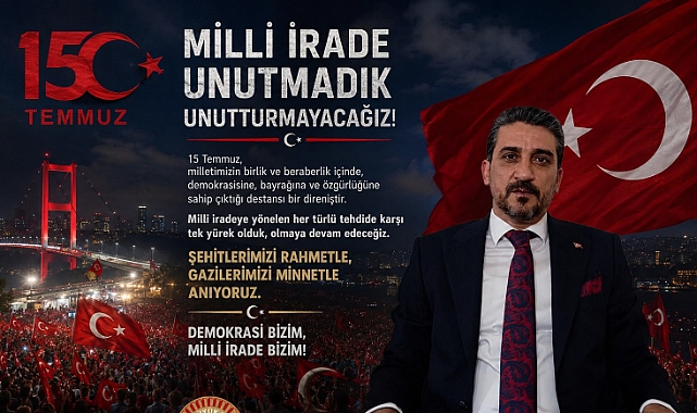 TBMM Yasama Uzmanı Mustafa Amaç’tan 15 Temmuz Demokrasi ve Millî Birlik Günü Mesajı