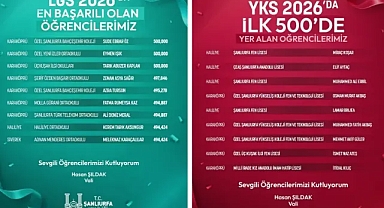 Vali Şıldak merkezi sınavlarda ilk sıralarda yer alan öğrencileri kutladı