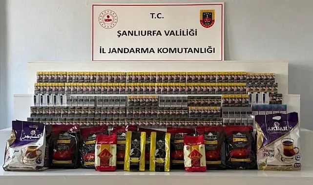 Viranşehir’de kaçak tütün operasyonu: 2 bin 500 paket ele geçirildi
