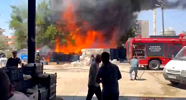 Viranşehir’de korkutan yangın: Alevlere teslim oldu