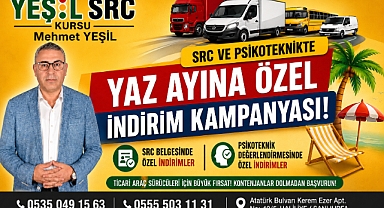 Yeşil SRC Kursu'ndan Yaz Ayına Özel İndirim Kampanyası